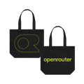 Classic Volt Glyph Outline Shoulder Tote