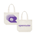 Classic Purple 3D Glyph Shoulder Tote (Coming Soon!)